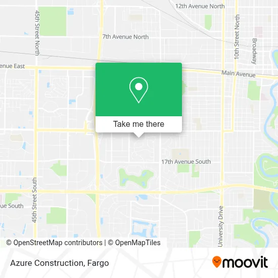 Azure Construction map