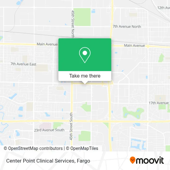 Center Point Clinical Services map