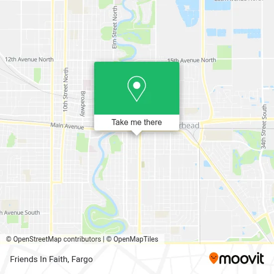 Friends In Faith map