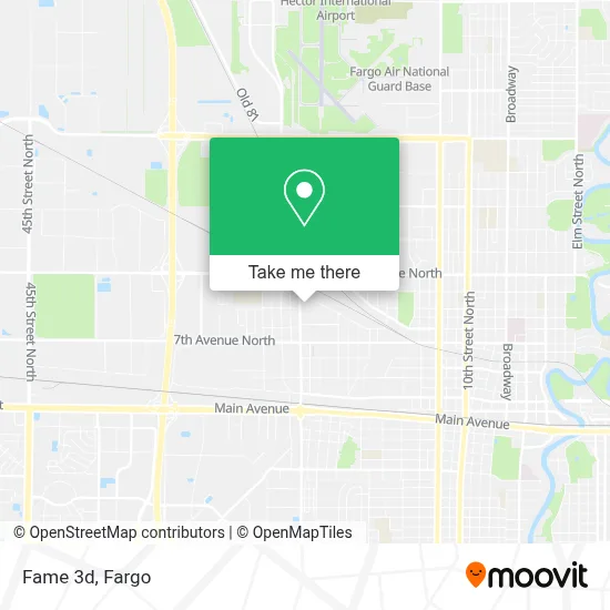 Fame 3d map