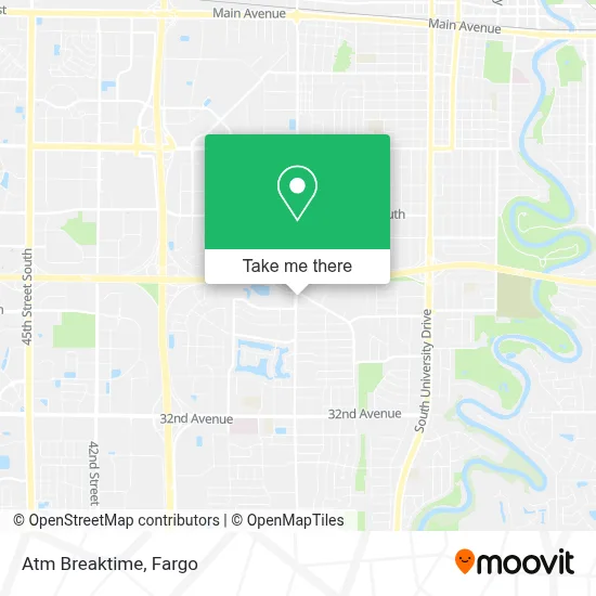 Atm Breaktime map