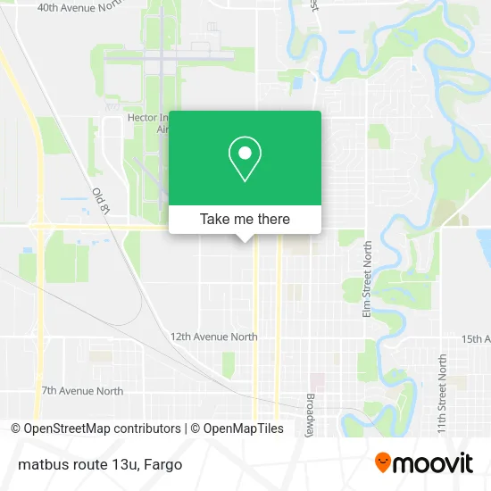 matbus route 13u map