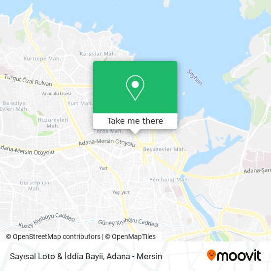 Sayısal Loto & İddia Bayii map