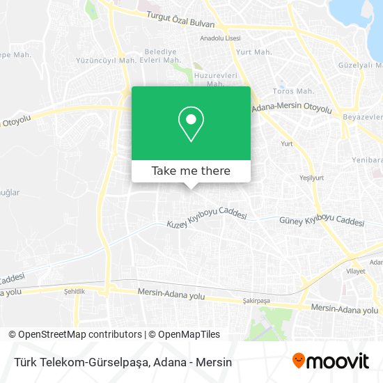 Türk Telekom-Gürselpaşa map