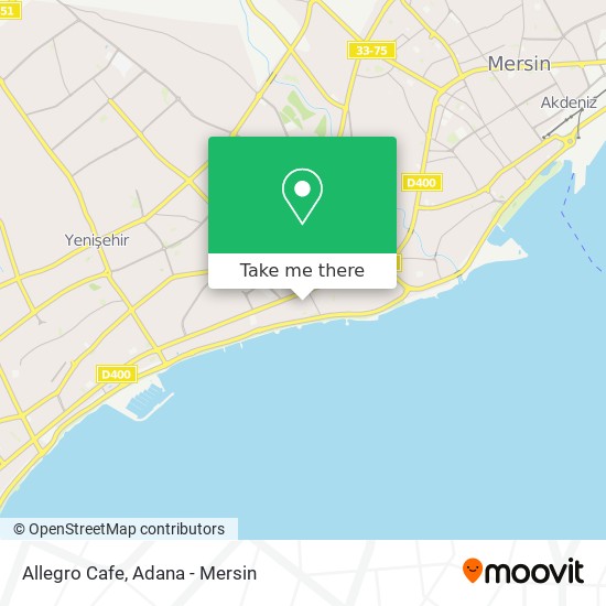 how to get to allegro cafe in merkez by bus