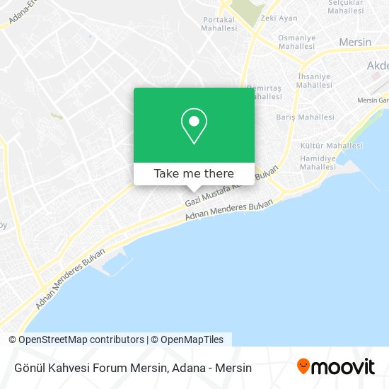 Gönül Kahvesi Forum Mersin map