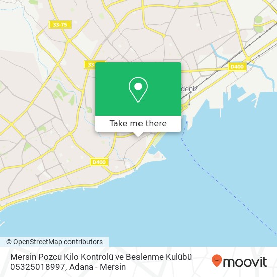 Mersin Pozcu Kilo Kontrolü ve Beslenme Kulübü 05325018997 map