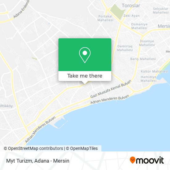 Myt Turizm map