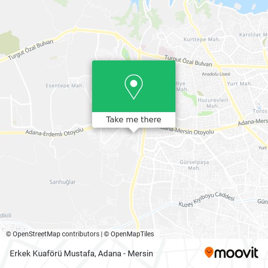 Erkek Kuaförü Mustafa map