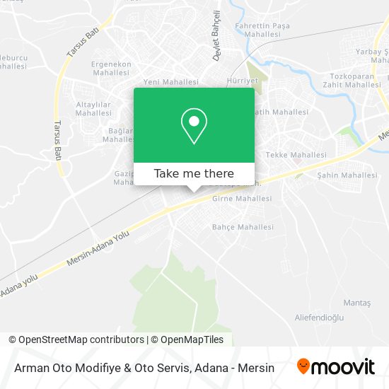 Arman Oto Modifiye & Oto Servis map