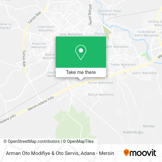 Arman Oto Modifiye & Oto Servis map