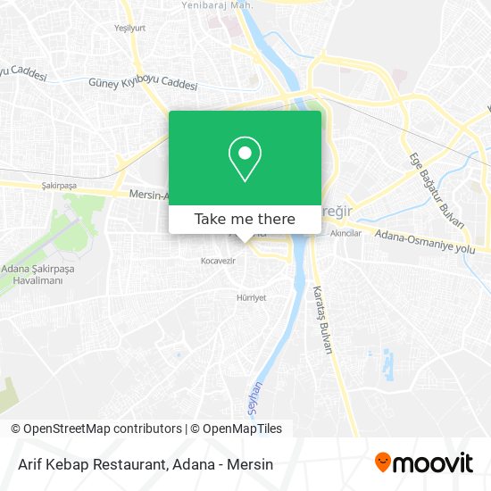 Arif Kebap Restaurant map