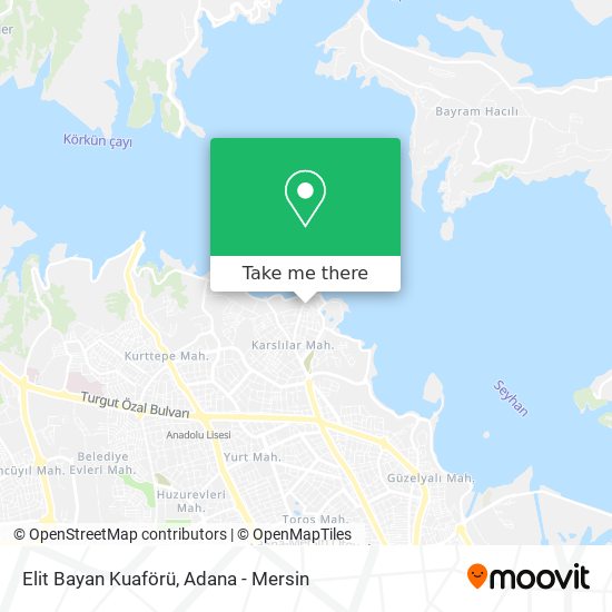 Elit Bayan Kuaförü map