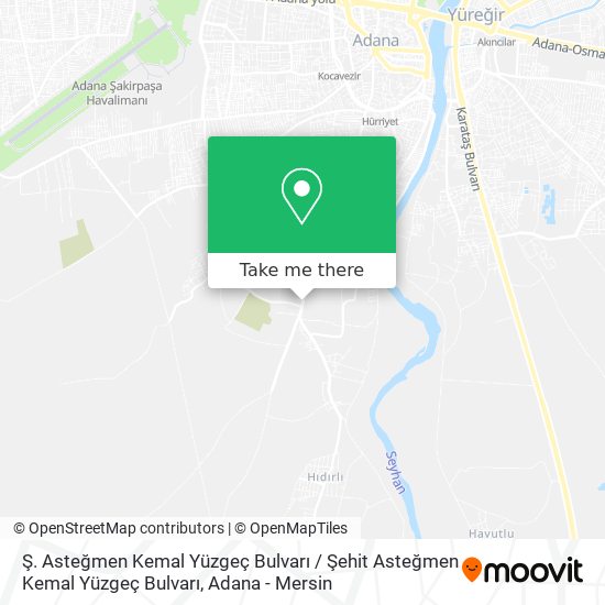 Ş. Asteğmen Kemal Yüzgeç Bulvarı / Şehit Asteğmen Kemal Yüzgeç Bulvarı map