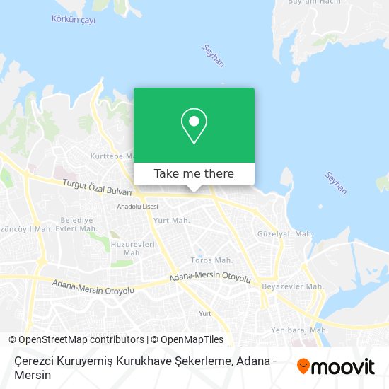 Çerezci Kuruyemiş Kurukhave Şekerleme map