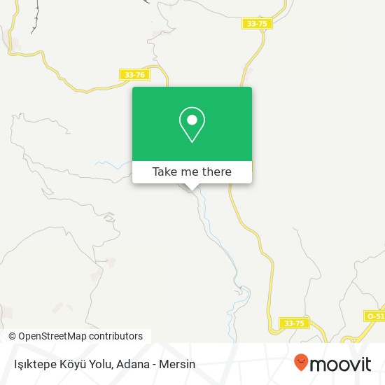 Işıktepe Köyü Yolu map