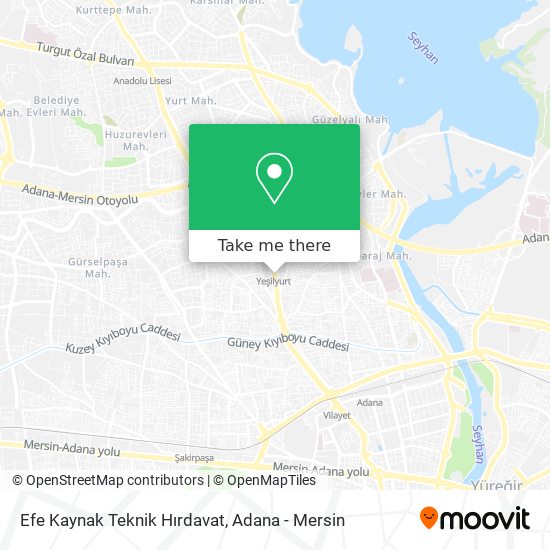 Efe Kaynak Teknik Hırdavat map