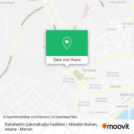 Sabahattin Çakmakoğlu Caddesi / Akbelen Bulvarı map