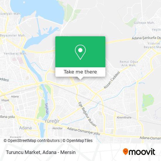Turuncu Market map