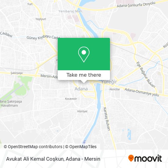 Avukat Ali Kemal Coşkun map