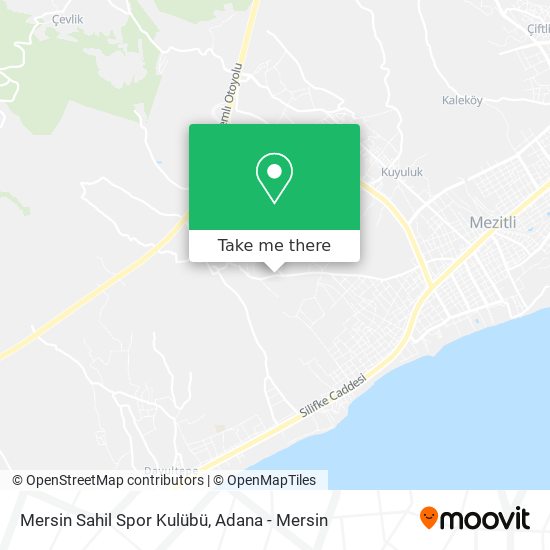 Mersin Sahil Spor Kulübü map