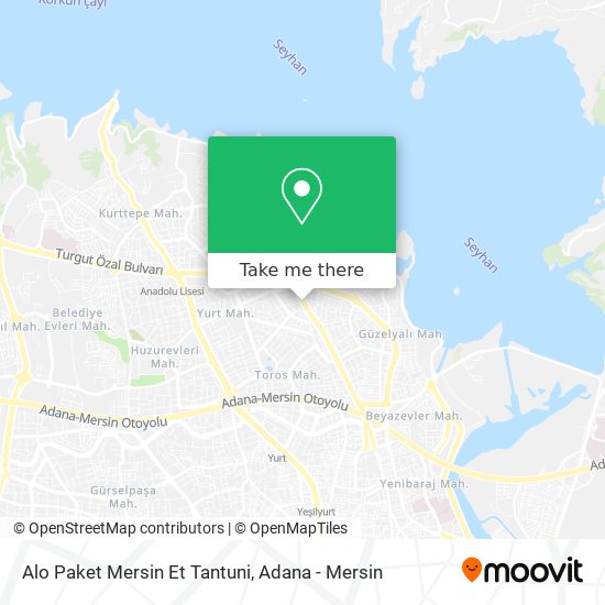 Alo Paket Mersin Et Tantuni map