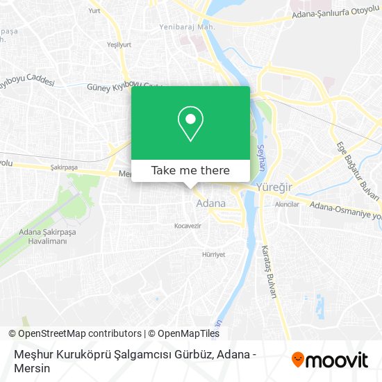 Meşhur Kuruköprü Şalgamcısı Gürbüz map