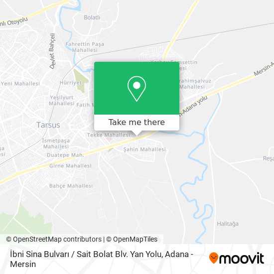İbni Sina Bulvarı / Sait Bolat Blv. Yan Yolu map