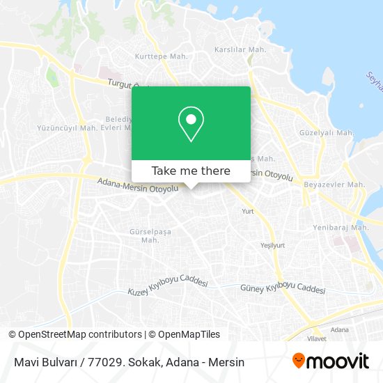 Mavi Bulvarı / 77029. Sokak map