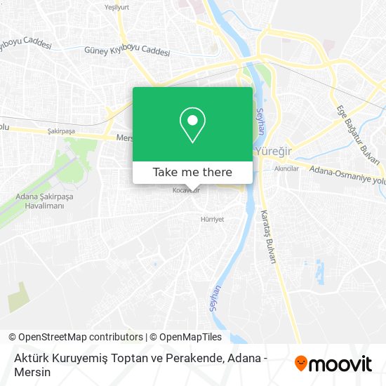 Aktürk Kuruyemiş Toptan ve Perakende map