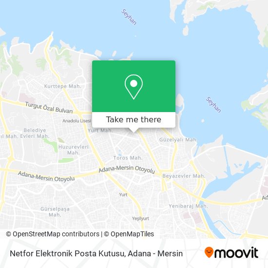 Netfor Elektronik Posta Kutusu map