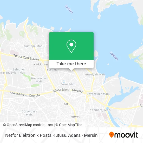 Netfor Elektronik Posta Kutusu map