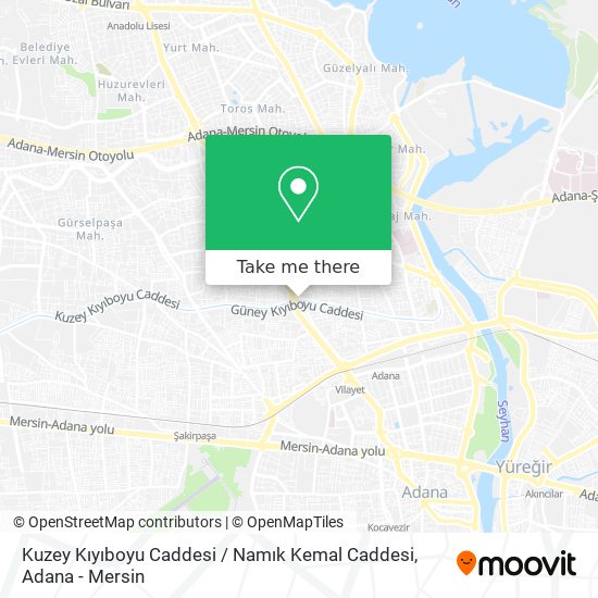 Kuzey Kıyıboyu Caddesi / Namık Kemal Caddesi map