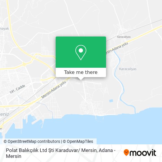 Polat Balıkçılık Ltd Şti Karaduvar/ Mersin map