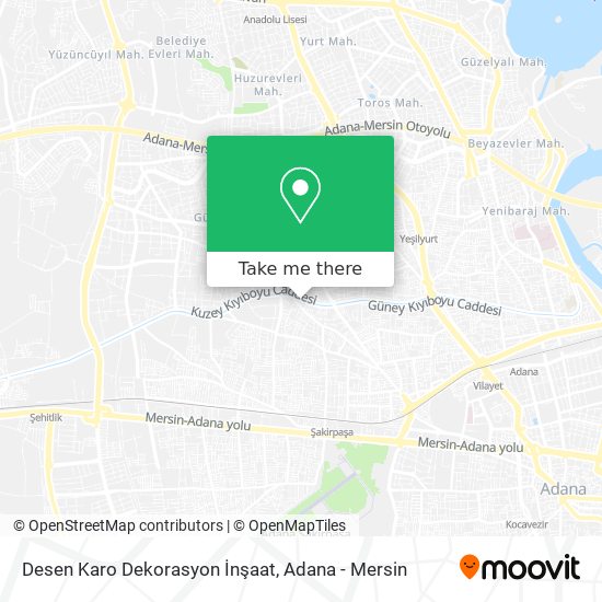 Desen Karo Dekorasyon İnşaat map