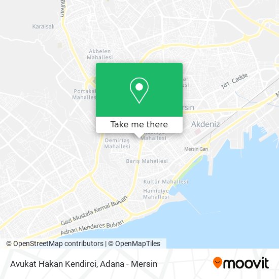 Avukat Hakan Kendirci map