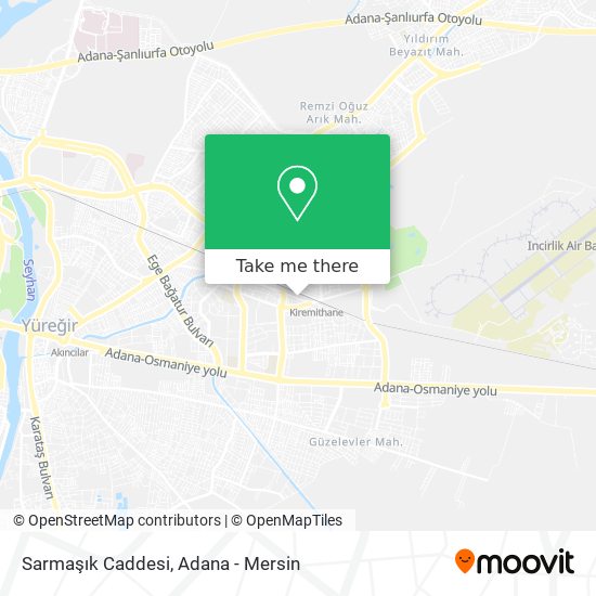 Sarmaşık Caddesi map