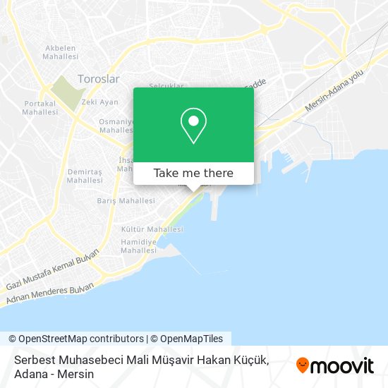Serbest Muhasebeci Mali Müşavir Hakan Küçük map