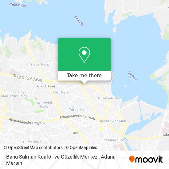 Banu Salman Kuaför ve Güzellik Merkezi map
