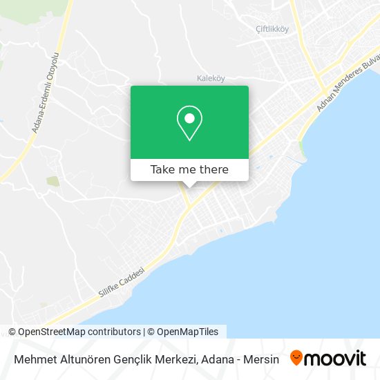 Mehmet Altunören Gençlik Merkezi map