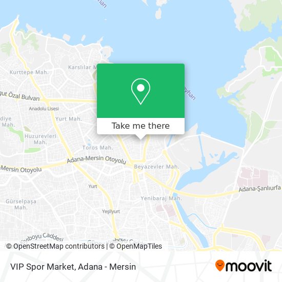 VIP Spor Market map