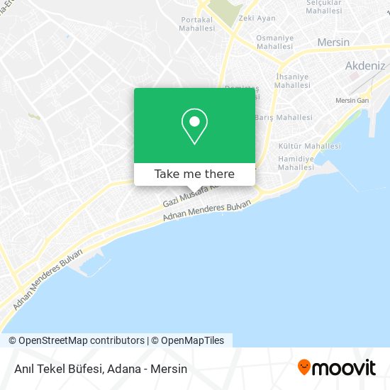 Anıl Tekel Büfesi map