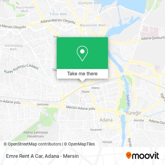 Emre Rent A Car map