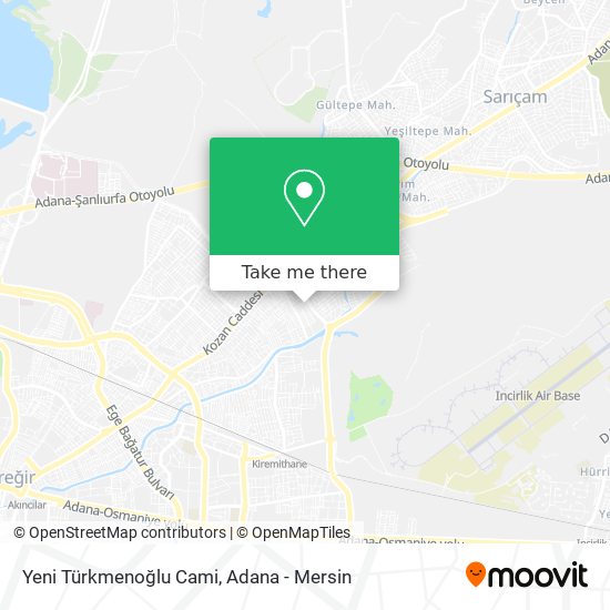 Yeni Türkmenoğlu Cami map