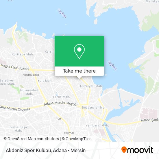 Akdeniz Spor Kulübü map