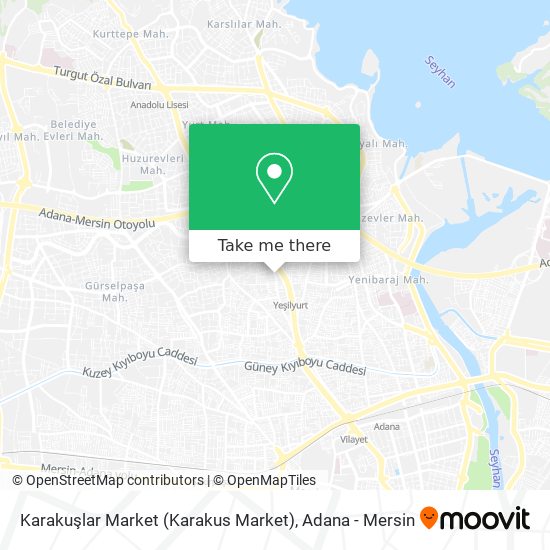 Karakuşlar Market (Karakus Market) map