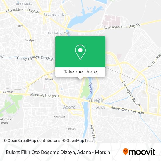 Bulent Fikir Oto Döşeme Dizayn map