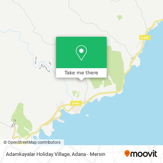 Adamkayalar Holiday Village map