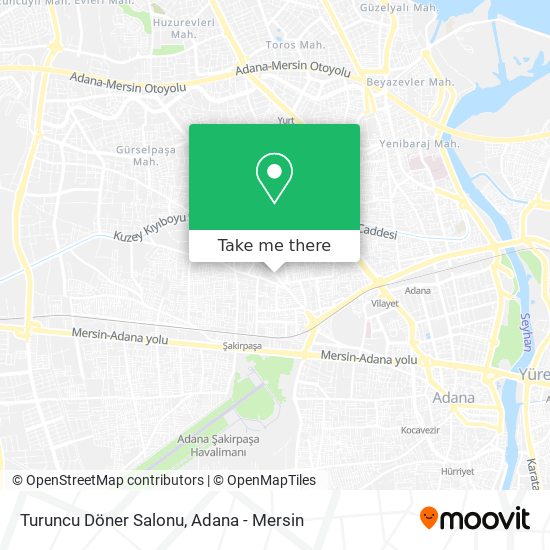 Turuncu Döner Salonu map