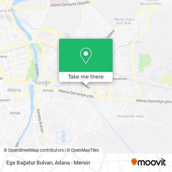 Ege Bağatur Bulvarı map
